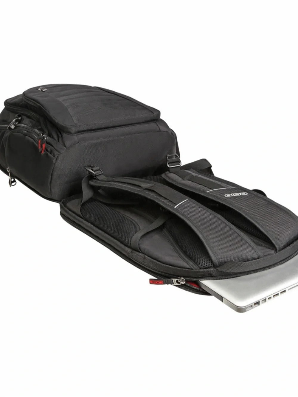 OGIO Urban 17 Laptop Large Gray Padded Backpack Checkpoint Friendly